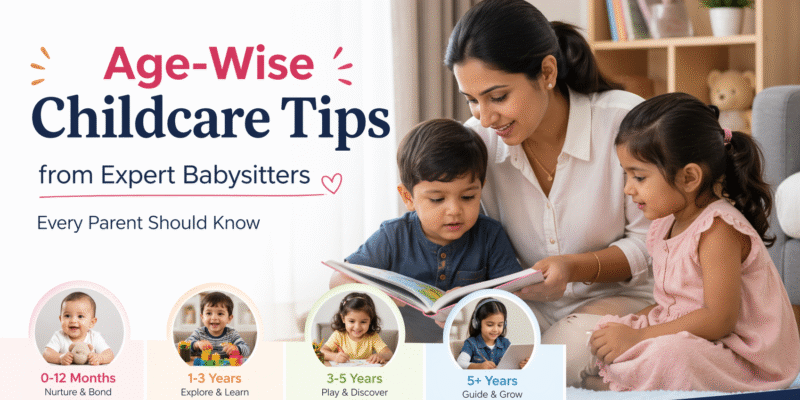 Age-Wise Childcare Tips from Expert Babysitters Every Parent Should Know