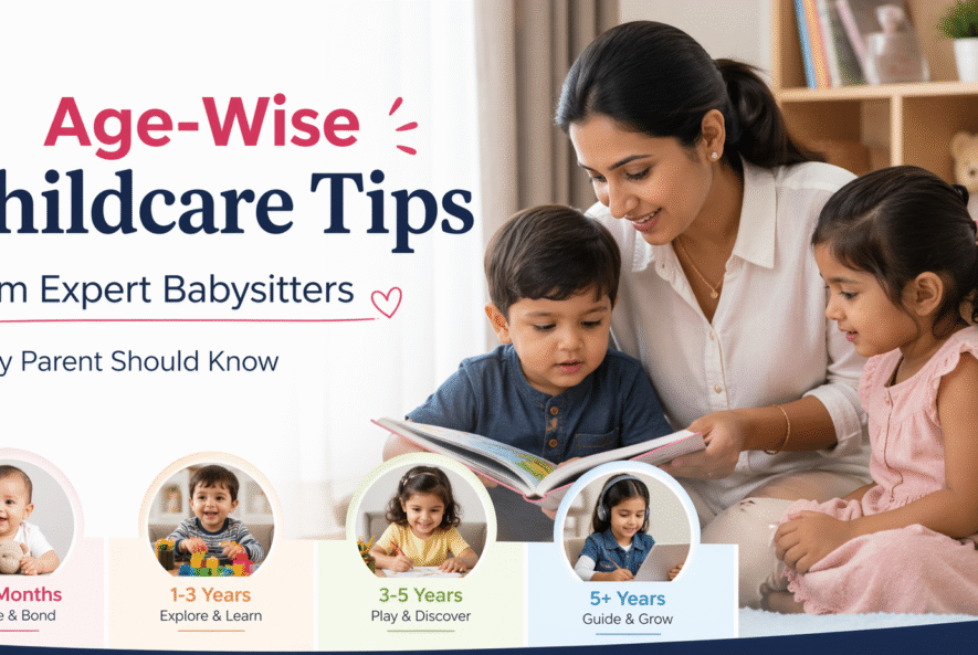Age-Wise Childcare Tips from Expert Babysitters Every Parent Should Know
