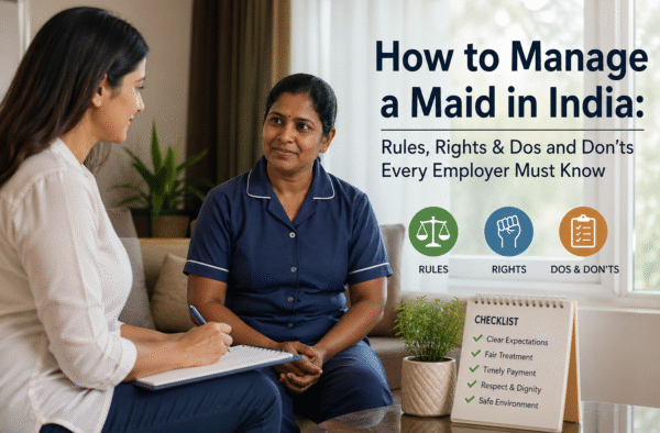 How to Manage a Maid in India: Rules, Rights & Dos and Don’ts Every Employer Must Know