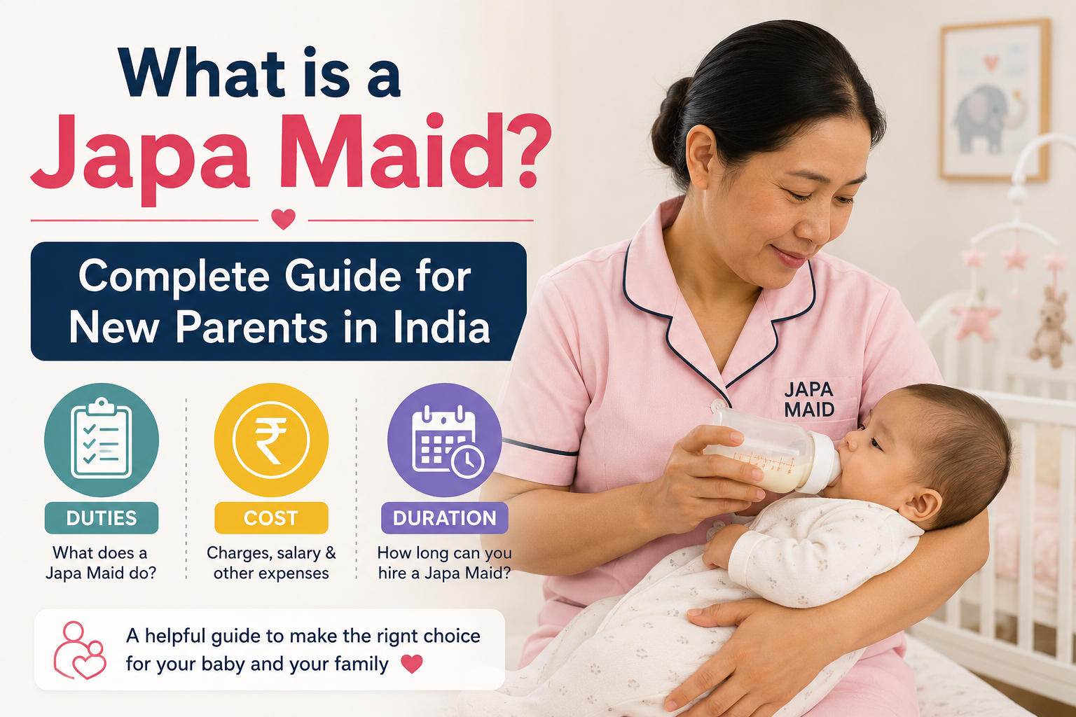What is a Japa Maid? Complete Guide for New Parents in India (Duties, Cost, Duration)