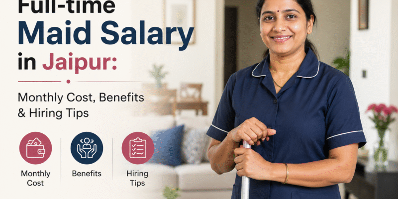 Full-time Maid Salary in Jaipur: Monthly Cost, Benefits & Hiring Tips